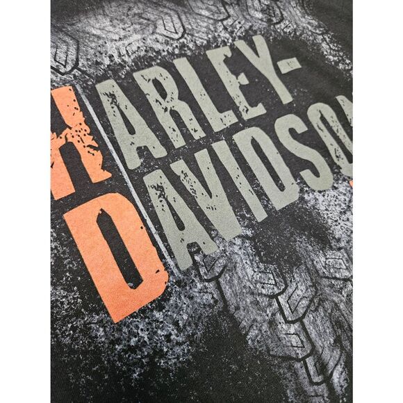Harley Davidson Men's Tee Shirt SZ L Black - Picture 5 of 9